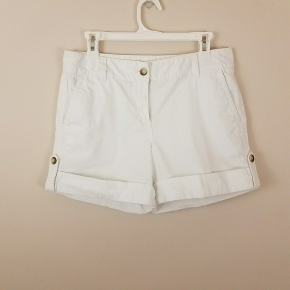 | Sale | Ann Taylor White Shorts Signature Fit - Picture 6 of 8